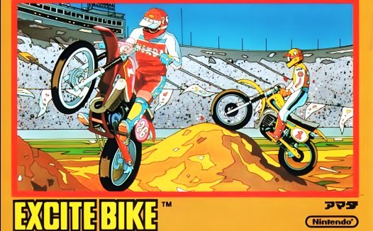 FC越野摩托车Hack-游戏ROM下载，Delta模拟器rom，Excite bike