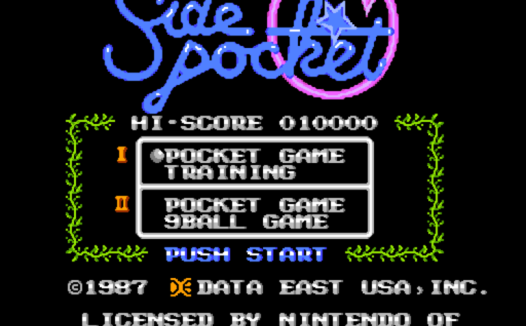 FC花式撞球Hack-游戏合集中文，Delta模拟器ROM，Side Pocket